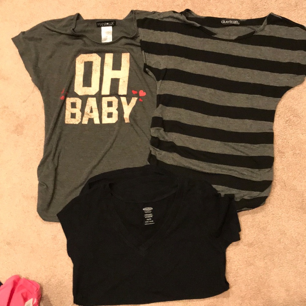 Maternity t shirt lot